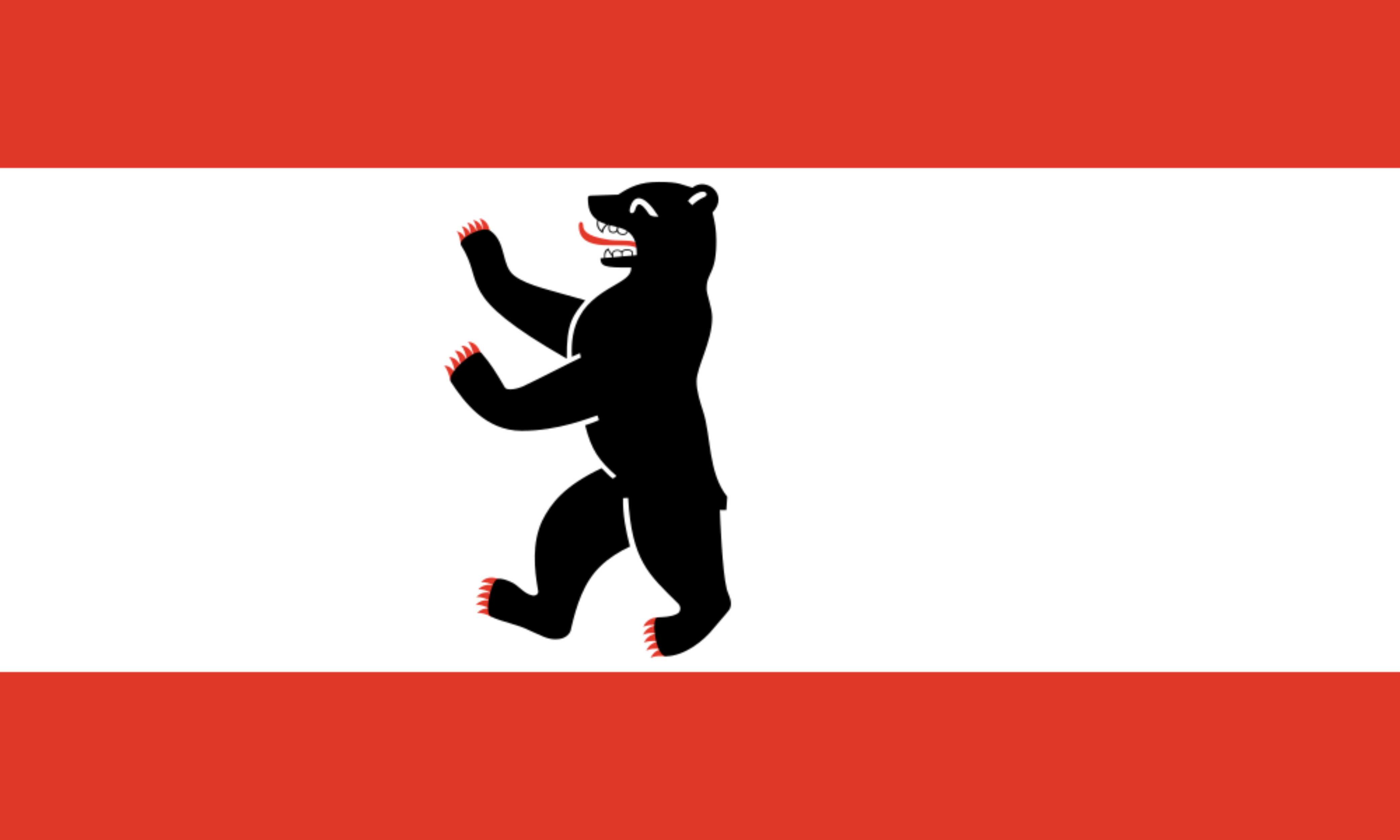 Flagge Berlins