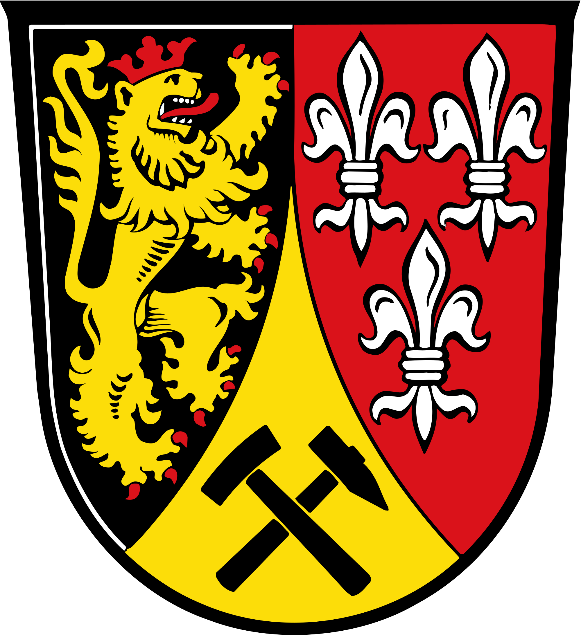 Wappen von Amberg-Sulzbach