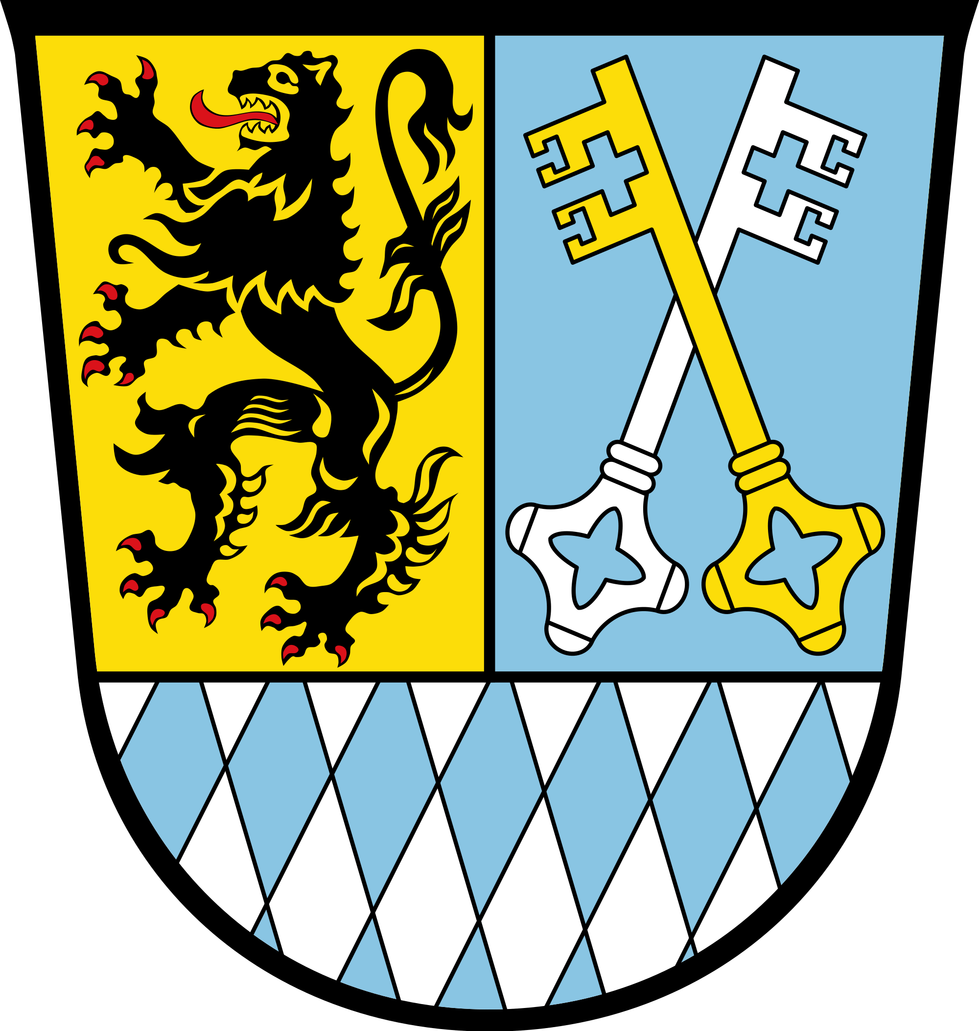 Wappen vom Berchtesgadener Land