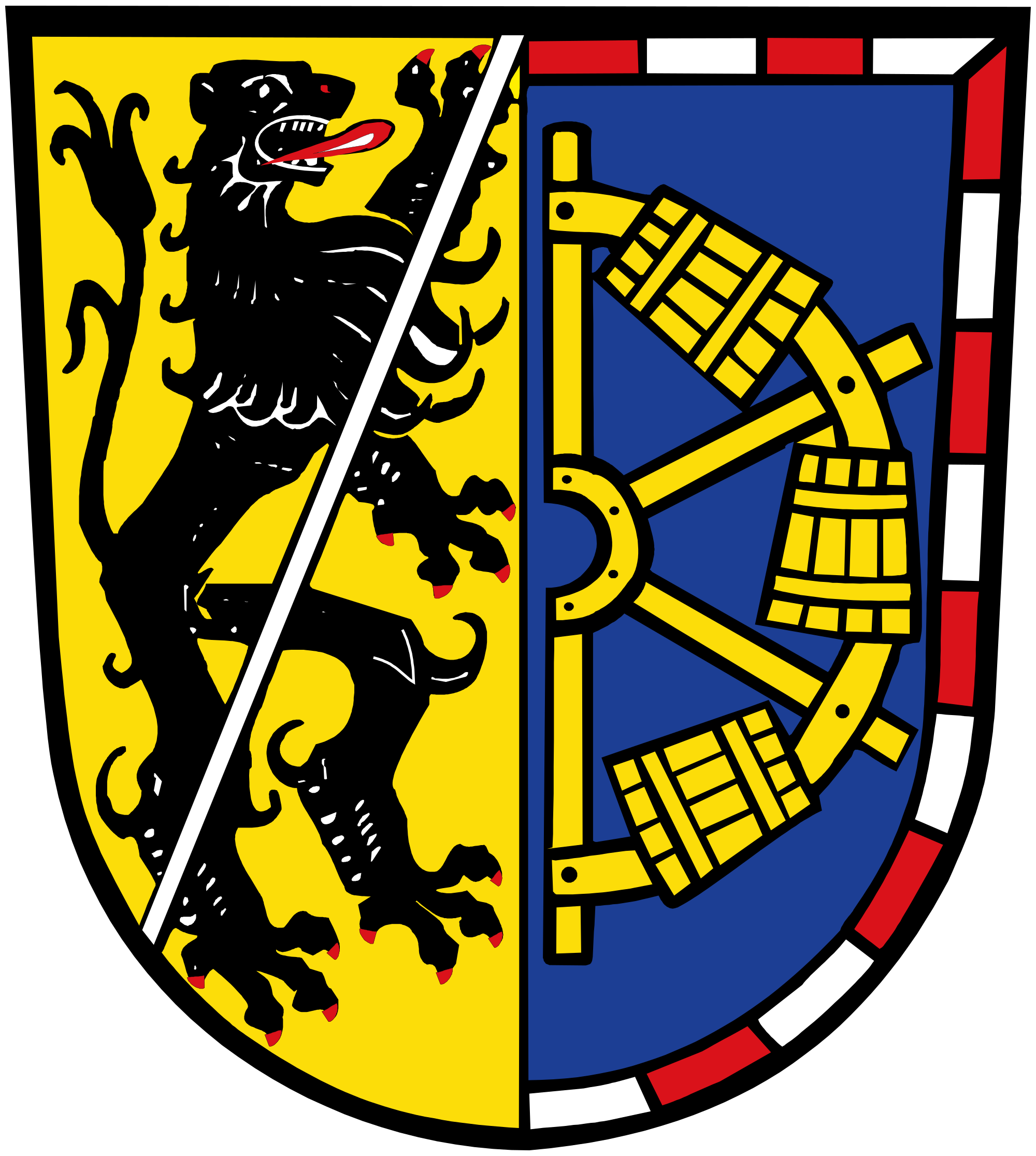 Wappen von Erlangen-Höchstadt