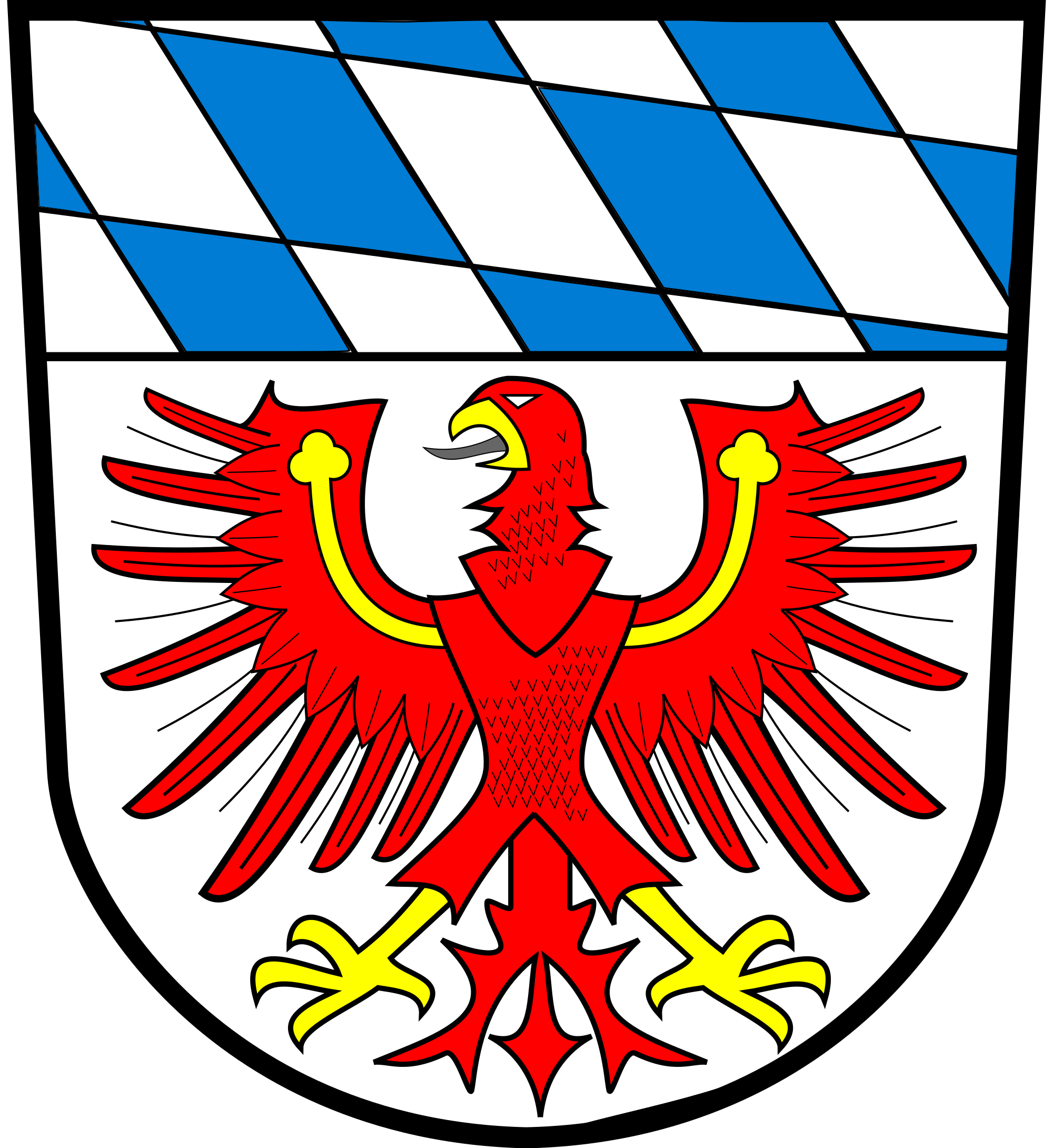 Wappen vom Landkreis Bayreuth