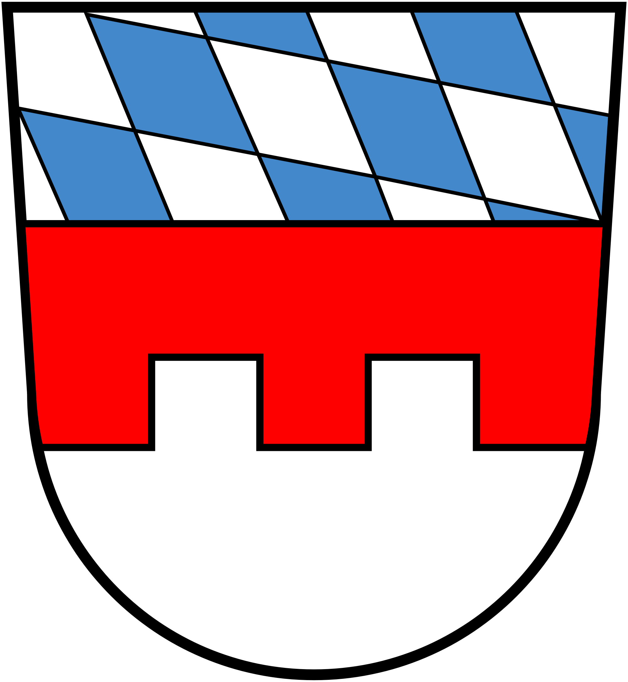 Wappen vom Landkreis Landshut