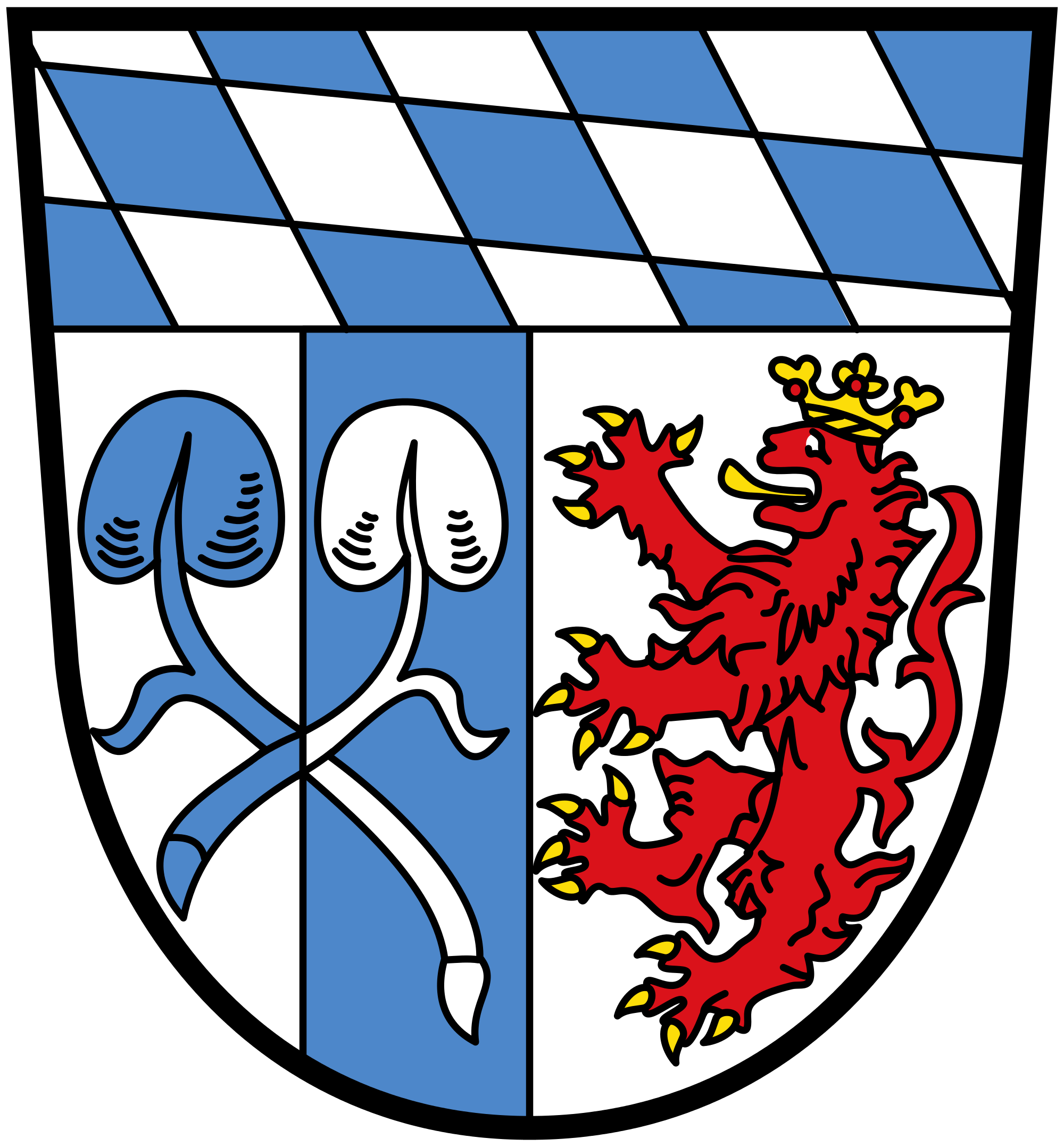 Wappen vom LAndkreis Rosenheim