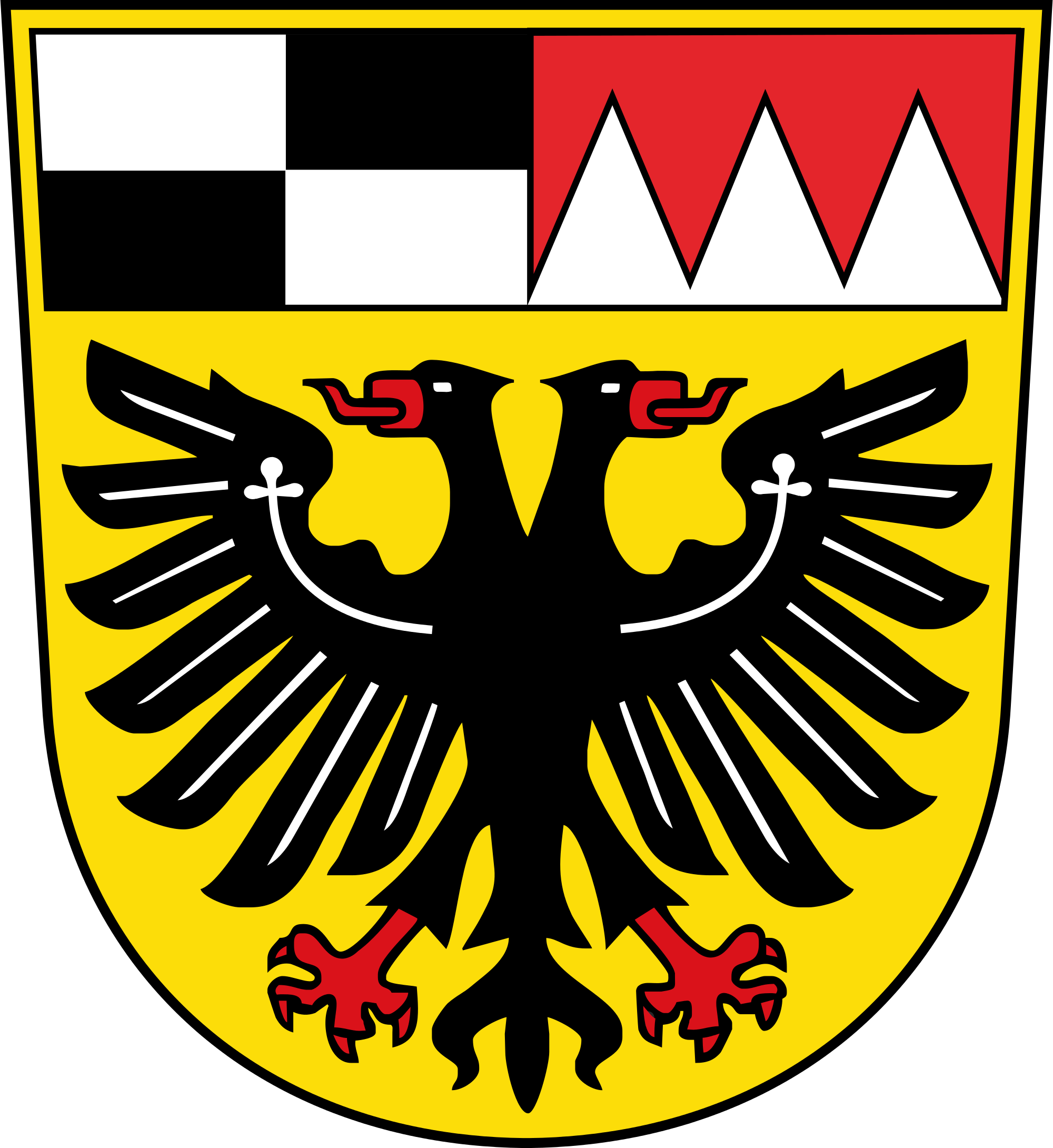 Wappen vom Landkreis Ansbach