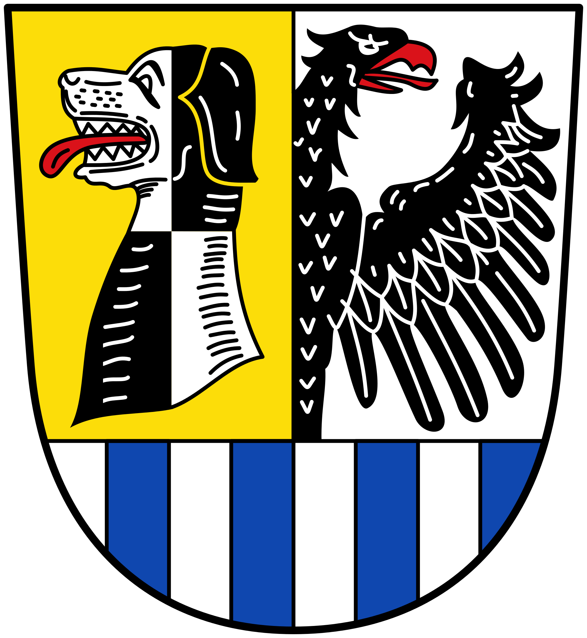Wappen von Neustadt an der Aisch - Bad Windsheim