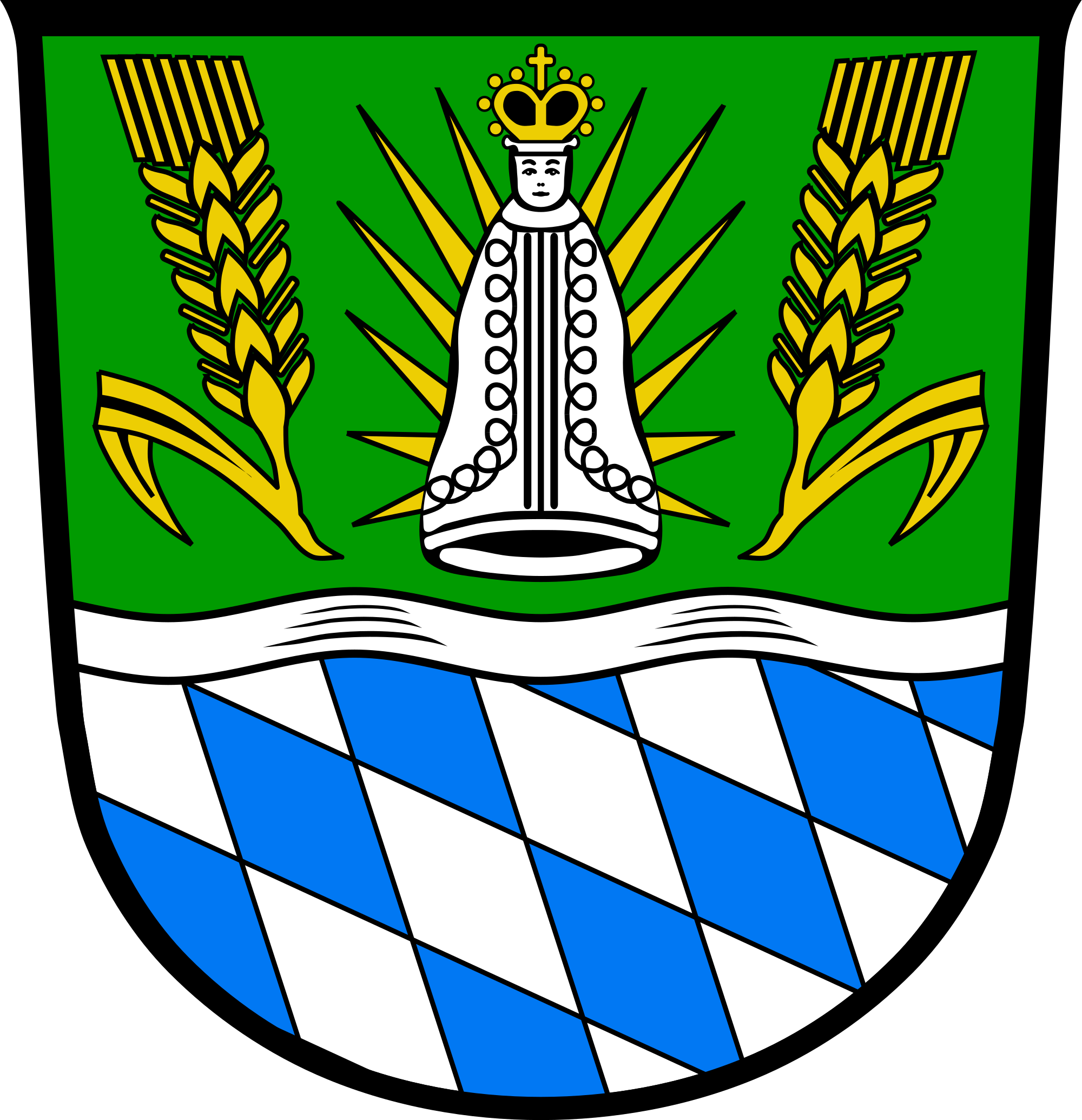 Wappen von Straubing-Bogen