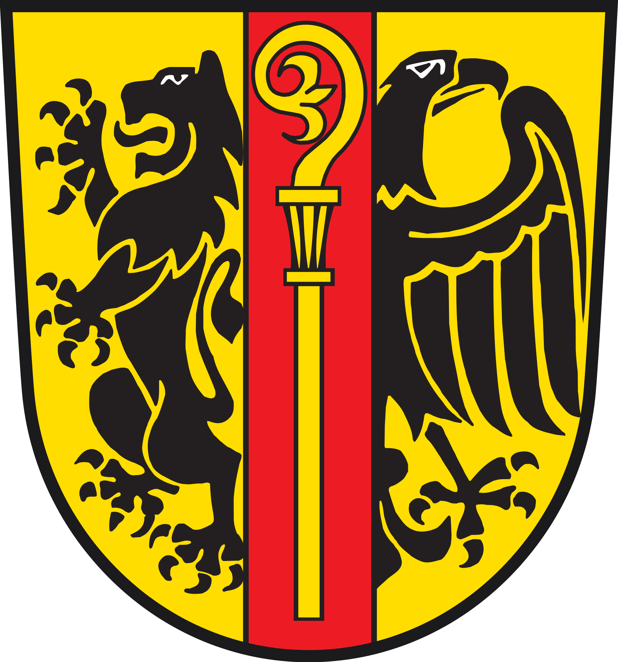 Wappen vom Ostalbkreis