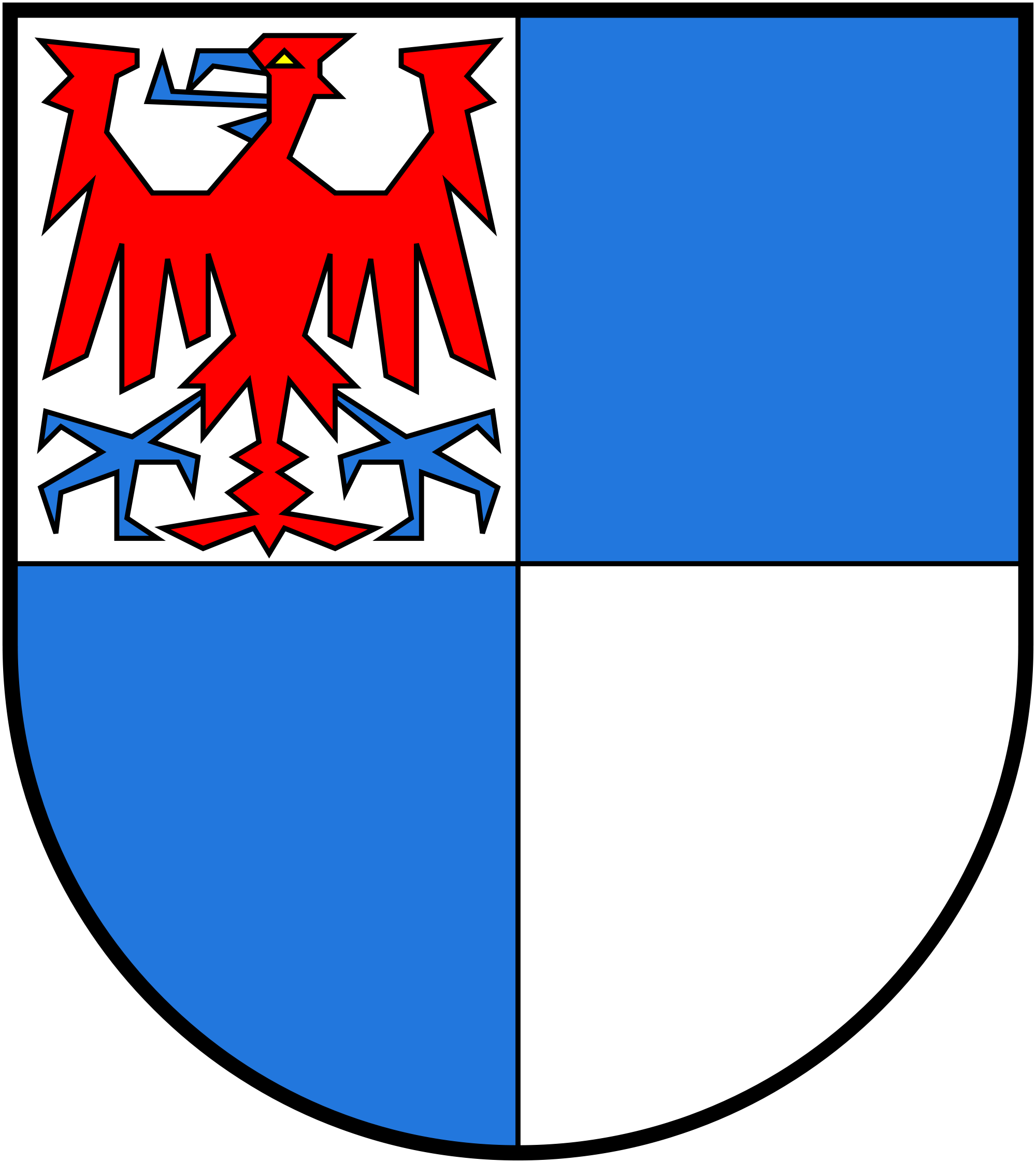 Wappen vom Schwarzwald-Baar-Kreis