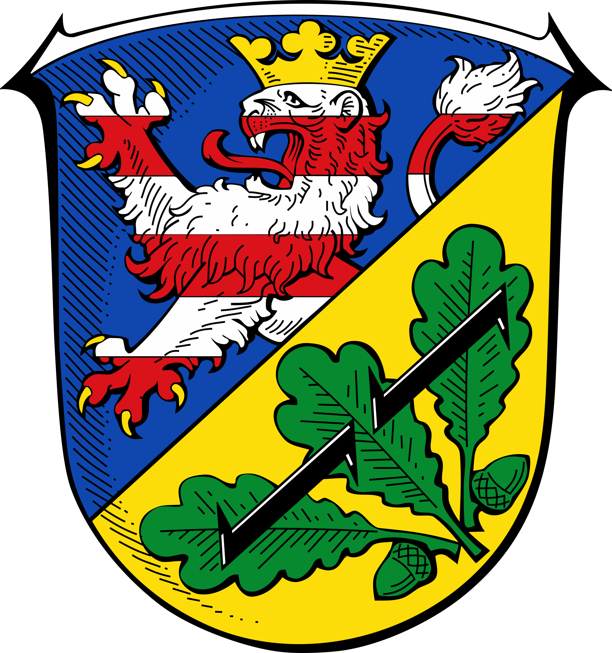 Wappen vom Landkreis Kassel