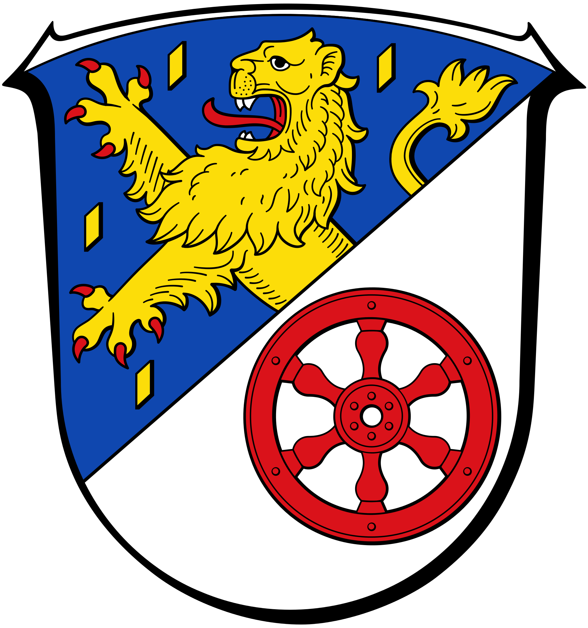 Wappen vom Rheingau-Taunus-Kreis