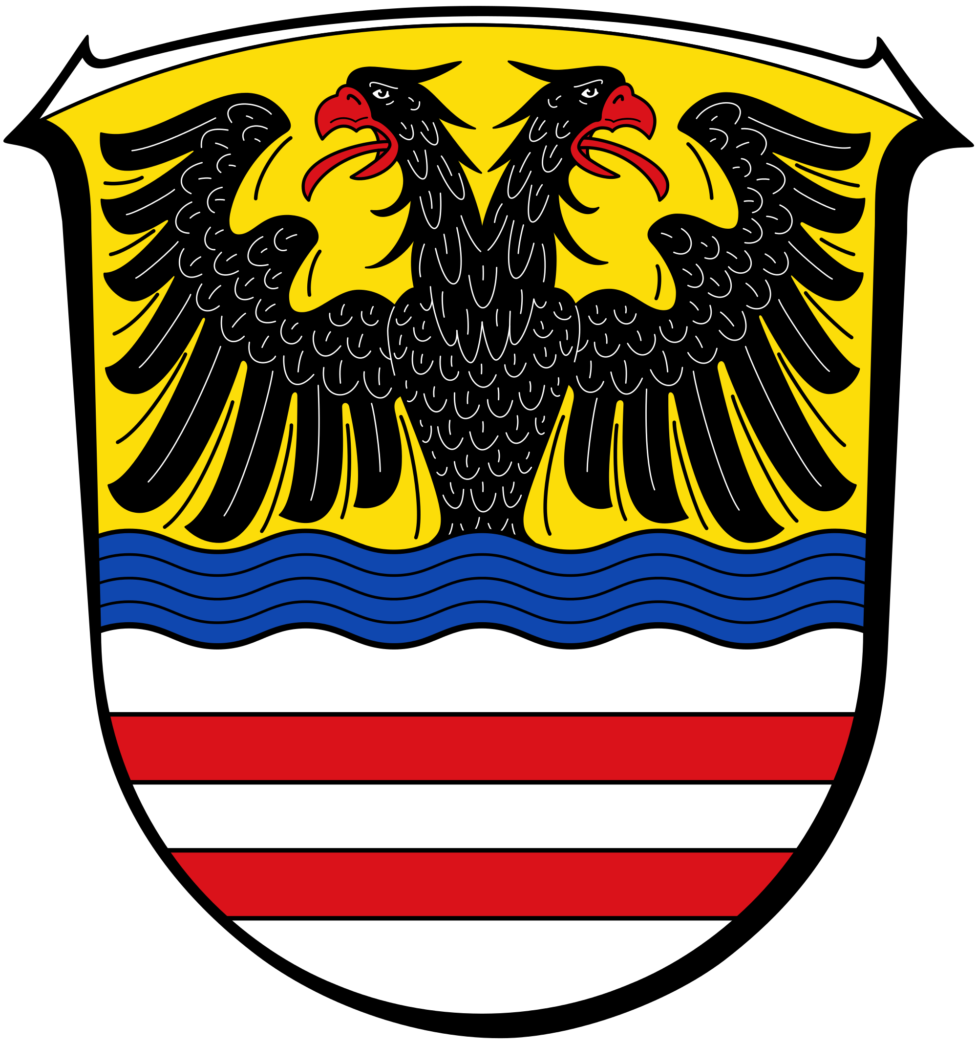Wappen vom Wetteraukreis