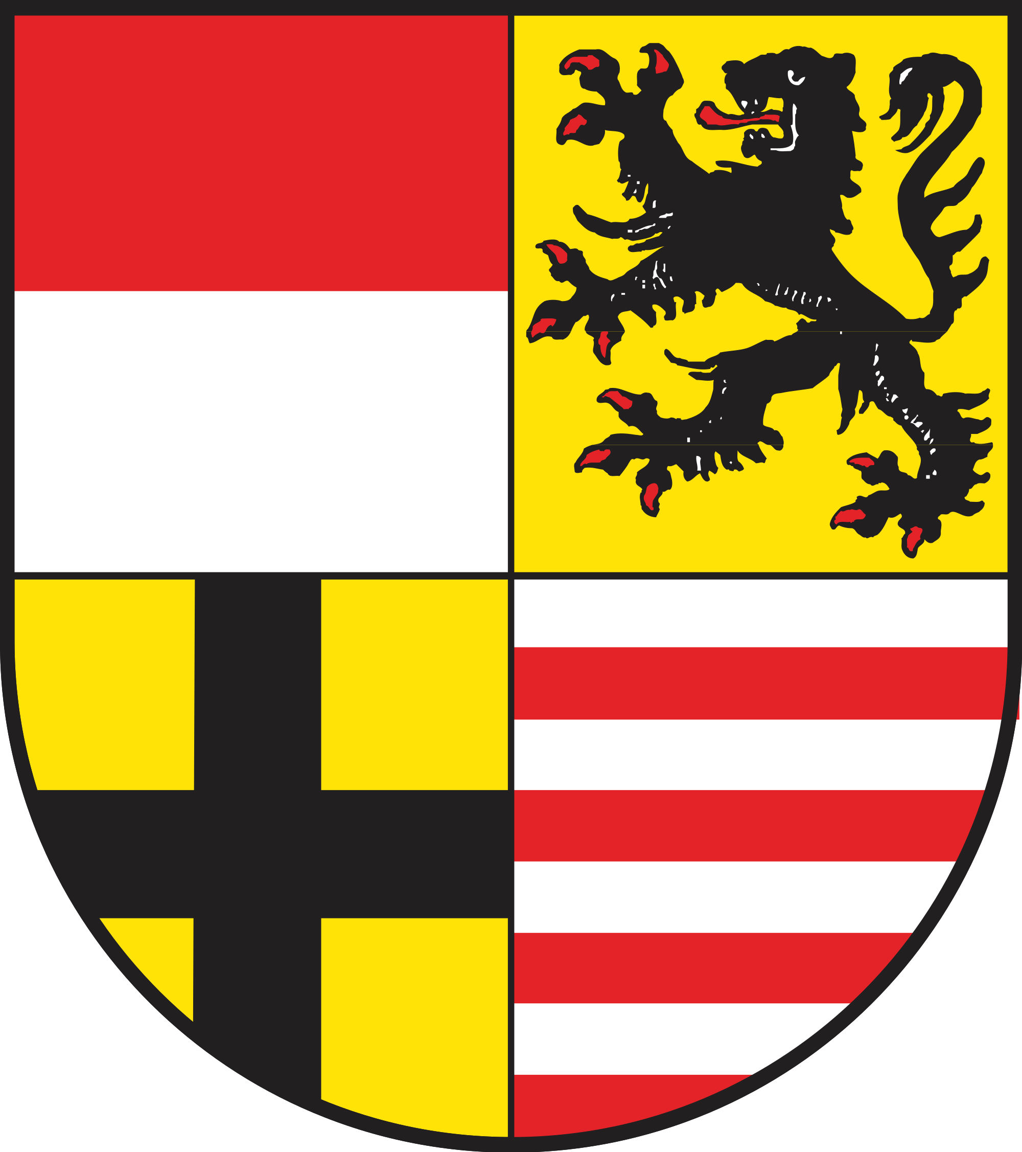 Wappen vom Saalekreis